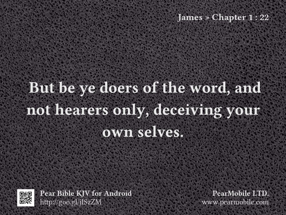 James, Chapter 1:22